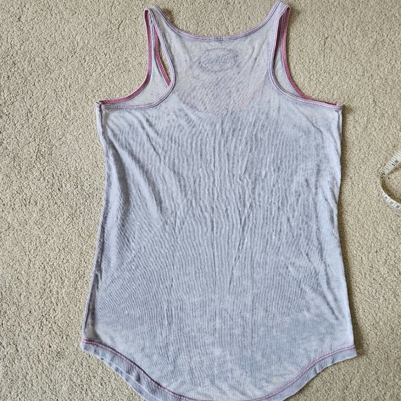 Distressed Snow White racerback tank - Picture 2 of 7